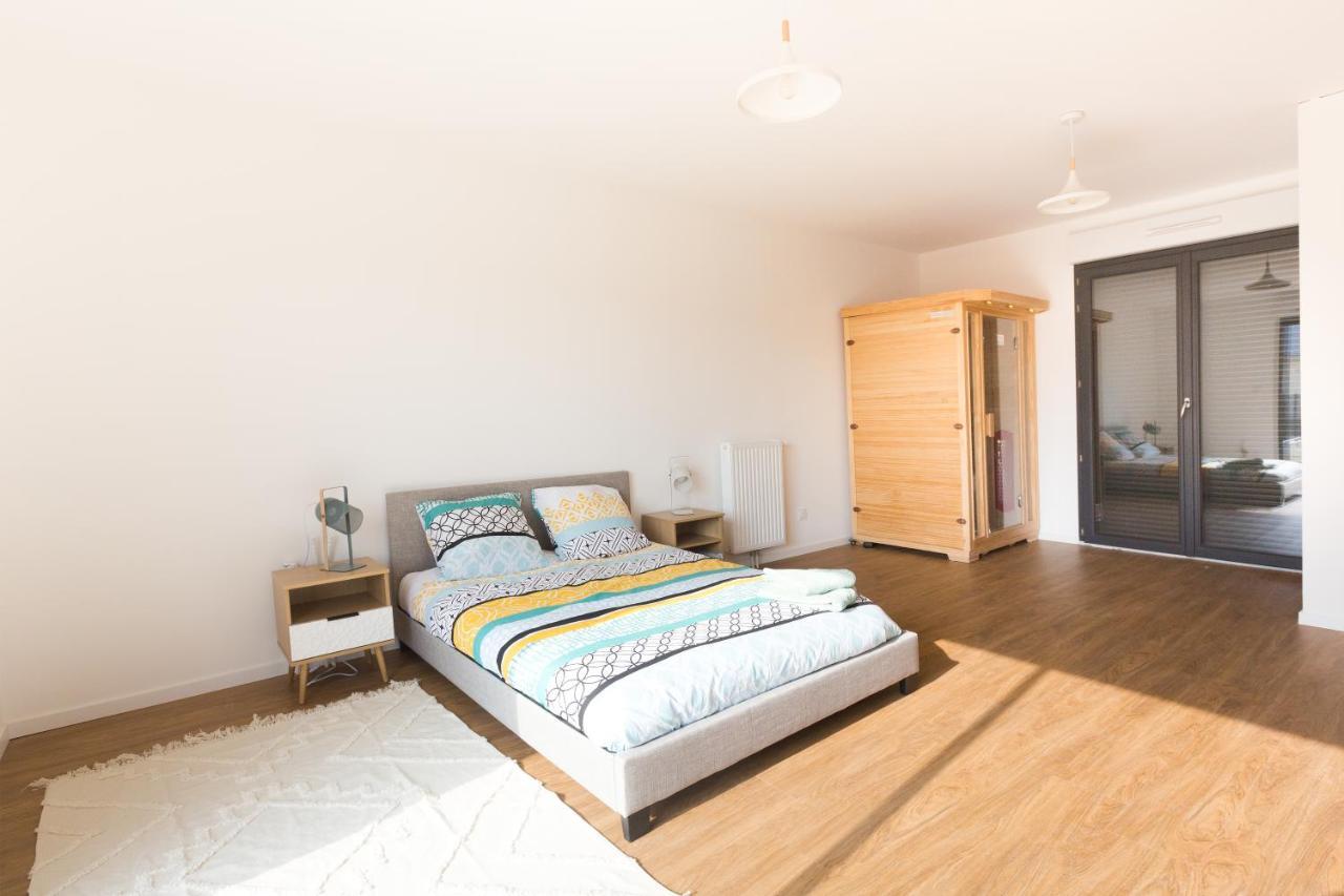 Sea House With Jaccuzy Villa Bretteville-sur-Ay Dış mekan fotoğraf